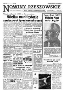 Nowiny Rzeszowskie : organ Komitetu Wojewódzkiego PZPR. 1960, R. 12, nr 214 (8 września)