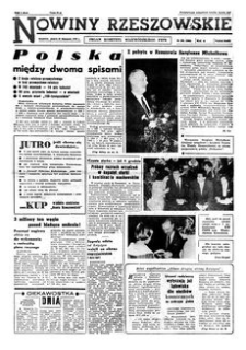 Nowiny Rzeszowskie : organ Komitetu Wojewódzkiego PZPR. 1960, R. 12, nr 281 (25 listopada)