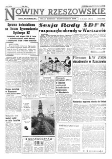 Nowiny Rzeszowskie : organ Komitetu Wojewódzkiego PZPR. 1960, R. 12, nr 285 (30 listopada)