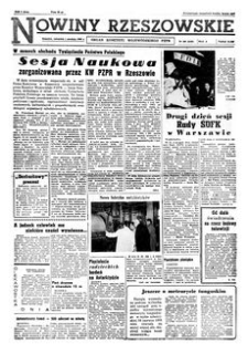 Nowiny Rzeszowskie : organ Komitetu Wojewódzkiego PZPR. 1960, R. 12, nr 286 (1 grudnia)