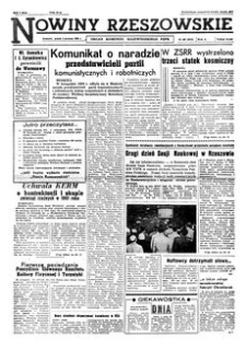 Nowiny Rzeszowskie : organ Komitetu Wojewódzkiego PZPR. 1960, R. 12, nr 287 (2 grudnia)