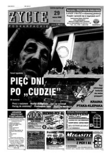 Życie Podkarpackie. 2000, nr 13 (1702) (29 marca)