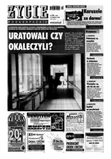 Życie Podkarpackie. 2001, nr 24 (1765) (13 czerwca)