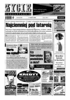 Życie Podkarpackie. 2002, nr 10 (1763) (6 marca)