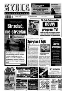Życie Podkarpackie. 2002, nr 16 (1769) (17 kwietnia)