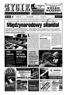 Życie Podkarpackie. 2002, nr 22 (1775) (29 maja)