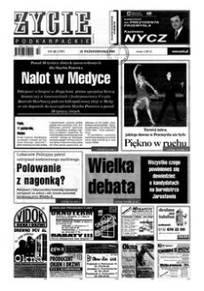 Życie Podkarpackie. 2002, nr 42 (1797) (16 października)