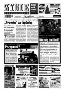 Życie Podkarpackie. 2002, nr 51 (1806) (18 grudnia)