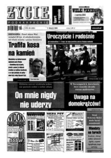Życie Podkarpackie. 2003, nr 19 (1825) (7 maja)