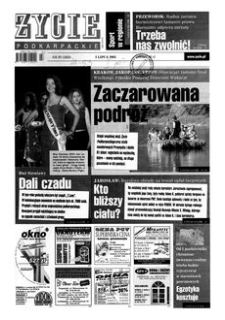 Życie Podkarpackie. 2003, nr 27 (1833) (2 lipca)