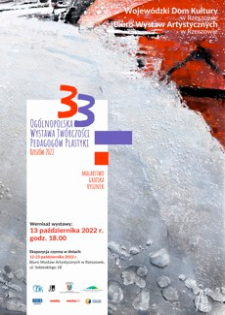 33 Ogólnopolska Wystawa Twórczości Pedagogów Plastyki [Plakat]