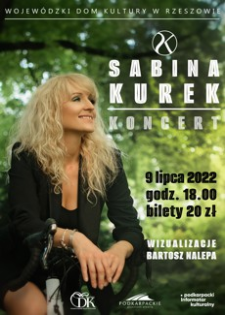 Sabina Kurek : koncert [Plakat]