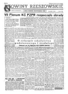 Nowiny Rzeszowskie : organ Komitetu Wojewódzkiego PZPR. 1961, R. 13, nr 18 (21-22 stycznia)
