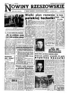 Nowiny Rzeszowskie : organ Komitetu Wojewódzkiego PZPR. 1961, R. 13, nr 105 (5 maja)