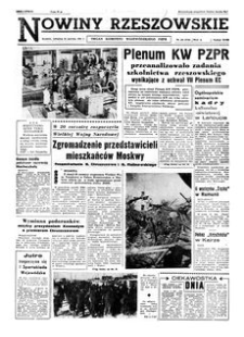 Nowiny Rzeszowskie : organ Komitetu Wojewódzkiego PZPR. 1961, R. 13, nr 146 (22 czerwca)