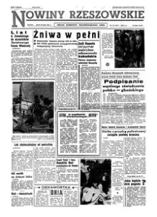 Nowiny Rzeszowskie : organ Komitetu Wojewódzkiego PZPR. 1961, R. 13, nr 177 (28 lipca)