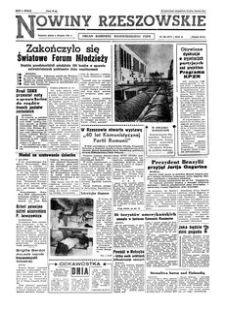 Nowiny Rzeszowskie : organ Komitetu Wojewódzkiego PZPR. 1961, R. 13, nr 183 (4 sierpnia)