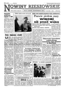 Nowiny Rzeszowskie : organ Komitetu Wojewódzkiego PZPR. 1961, R. 13, nr 194 (17 sierpnia)