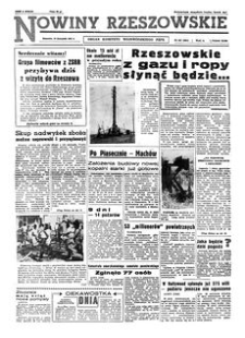 Nowiny Rzeszowskie : organ Komitetu Wojewódzkiego PZPR. 1961, R. 13, nr 267 (10 listopada)