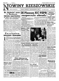 Nowiny Rzeszowskie : organ Komitetu Wojewódzkiego PZPR. 1961, R. 13, nr 277 (22 listopada)