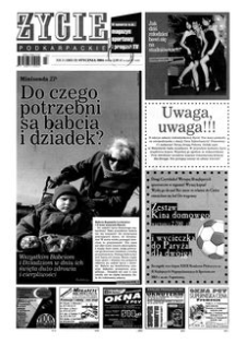 Życie Podkarpackie. 2004, nr 3 (1863) (21 stycznia)