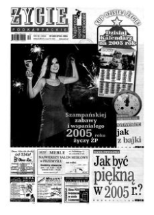 Życie Podkarpackie. 2004, nr 52 (1912) (29 grudnia)