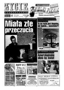Życie Podkarpackie. 2005, nr 21 (1933) (25 maja)