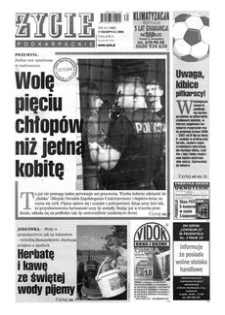 Życie Podkarpackie. 2006, nr 31 (1995) (31 lipca)