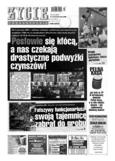 Życie Podkarpackie. 2006, nr 43 (2007) (25 października)