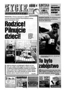 Życie Podkarpackie. 2007, nr 33 (2049) (15 sierpnia)
