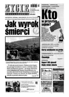 Życie Podkarpackie. 2007, nr 38 (2054) (19 września)