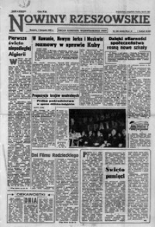Nowiny Rzeszowskie : organ KW Polskiej Zjednoczonej Partii Robotniczej. 1962, nr 260-285 (listopad)