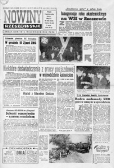 Nowiny Rzeszowskie : organ KW Polskiej Zjednoczonej Partii Robotniczej. 1964, nr 233-259 (październik)
