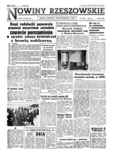 Nowiny Rzeszowskie : organ Komitetu Wojewódzkiego PZPR. 1962, R. 14, nr 3 (4 stycznia)