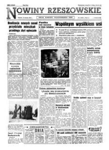 Nowiny Rzeszowskie : organ Komitetu Wojewódzkiego PZPR. 1962, R. 14, nr 8 (10 stycznia)