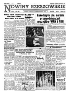 Nowiny Rzeszowskie : organ Komitetu Wojewódzkiego PZPR. 1962, R. 14, nr 27 (1 lutego)