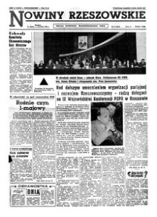 Nowiny Rzeszowskie : organ Komitetu Wojewódzkiego PZPR. 1962, R. 14, nr 77 (31 marca-1 kwietnia)