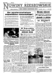 Nowiny Rzeszowskie : organ Komitetu Wojewódzkiego PZPR. 1962, R. 14, nr 85 (10 kwietnia)