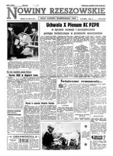 Nowiny Rzeszowskie : organ Komitetu Wojewódzkiego PZPR. 1962, R. 14, nr 96 (24 kwietnia)
