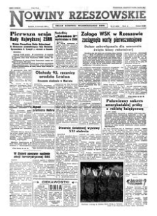 Nowiny Rzeszowskie : organ Komitetu Wojewódzkiego PZPR. 1962, R. 14, nr 97 (25 kwietnia)