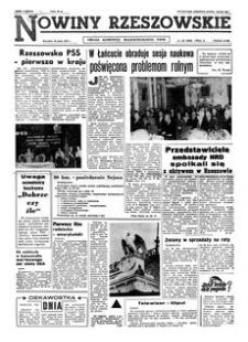 Nowiny Rzeszowskie : organ Komitetu Wojewódzkiego PZPR. 1962, R. 14, nr 121 (23 maja)