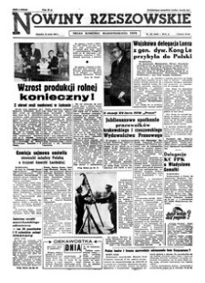 Nowiny Rzeszowskie : organ Komitetu Wojewódzkiego PZPR. 1962, R. 14, nr 122 (24 maja)