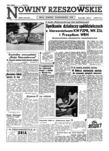 Nowiny Rzeszowskie : organ Komitetu Wojewódzkiego PZPR. 1962, R. 14, nr 155 (2 lipca)