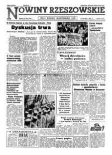 Nowiny Rzeszowskie : organ Komitetu Wojewódzkiego PZPR. 1962, R. 14, nr 165 (13 lipca)