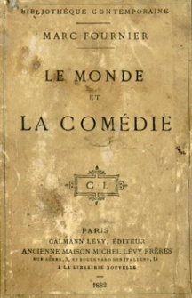 Le monde et la comédie