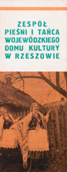 Zespół Pieśni i Tańca Wojewódzkiego Domu Kultury w Rzeszowie