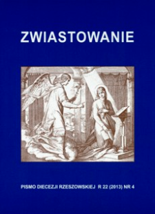 Zwiastowanie : pismo Diecezji Rzeszowskiej. 2013, R. 22, nr 4