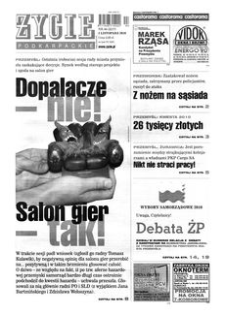 Życie Podkarpackie. 2010, nr 44 (2217) (3 listopada)