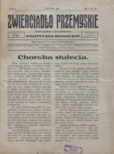 Zwierciadło Przemyskie : niezależne czasopismo polityczno-społeczne. 1927, R. 2, nr 3-9