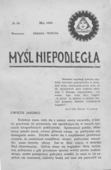 Myśl Niepodległa 1909 nr 99